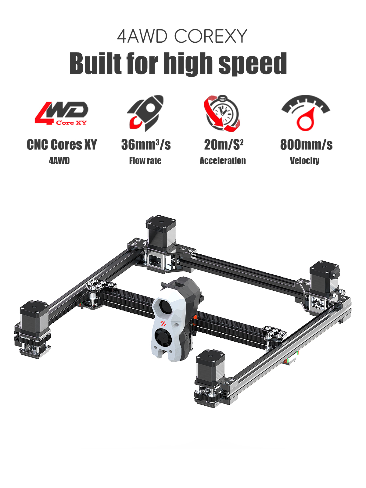 SIBOOR Voron Trident [June] 3D - Corexy 3D Printer Kit 评论和价格